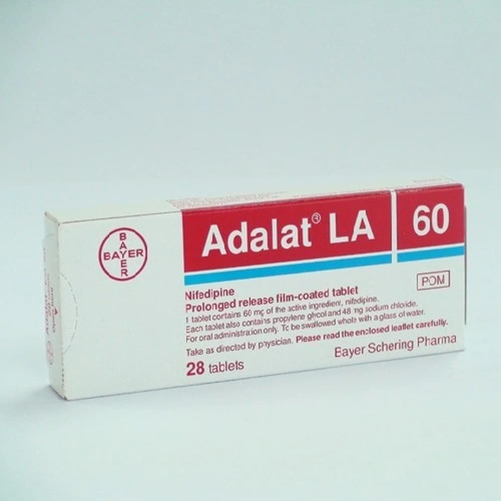 Adalat (Nifedipine) product at Adderall Blog Pharmacy