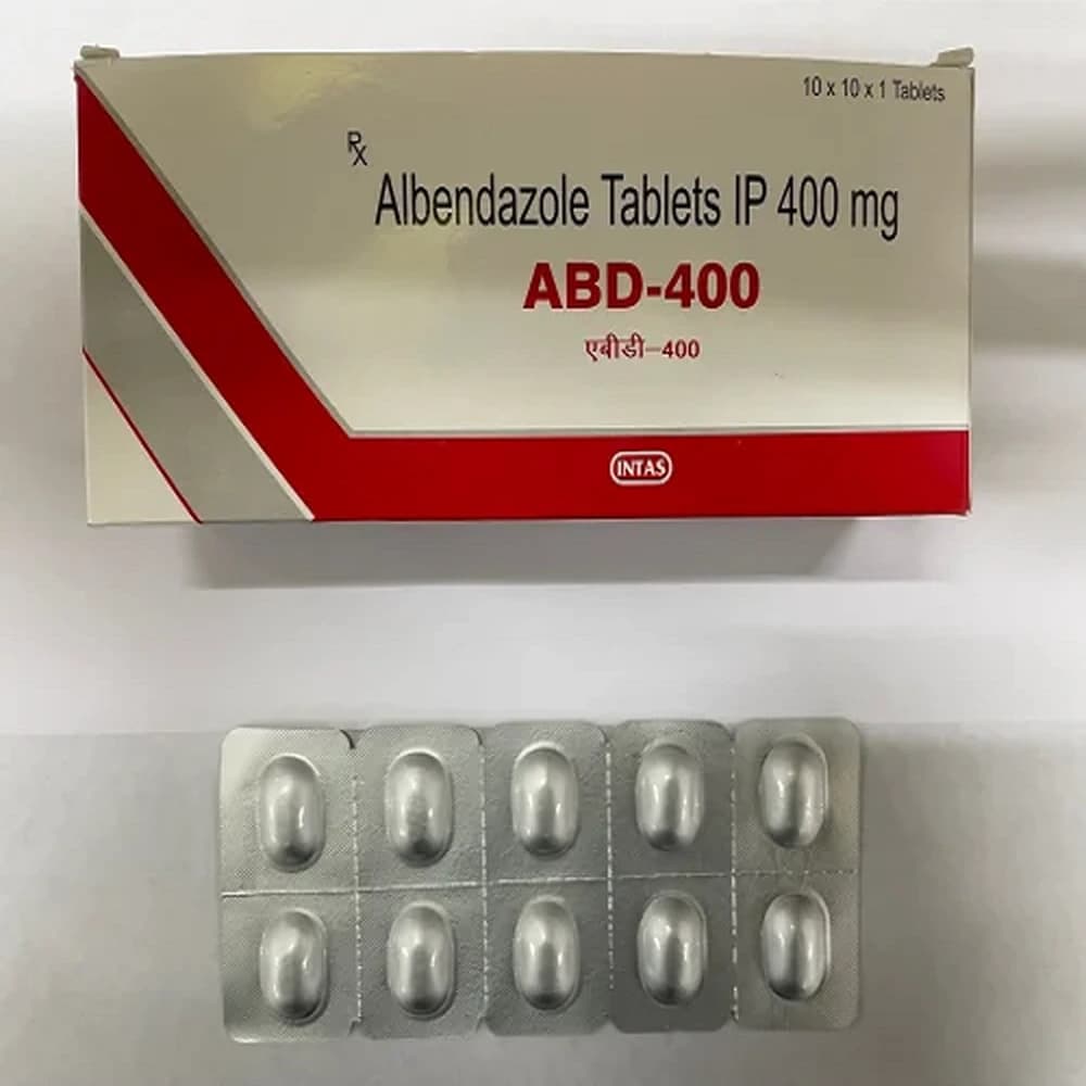 Albendazole 400mg product at Adderall Blog Pharmacy