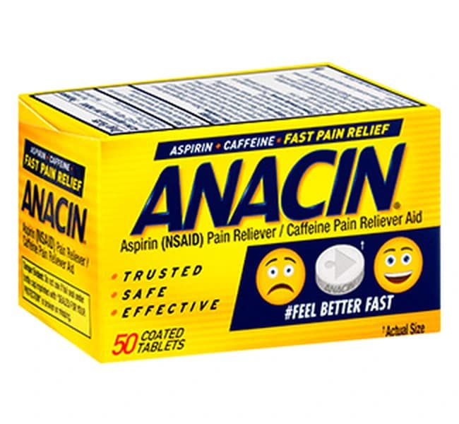 Anacin Tablets product at Adderall Blog Pharmacy