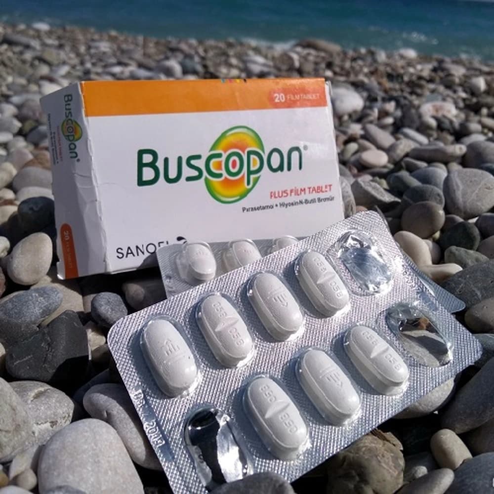 Buscopan (hyoscine butylbromide) product at Adderall Blog Pharmacy
