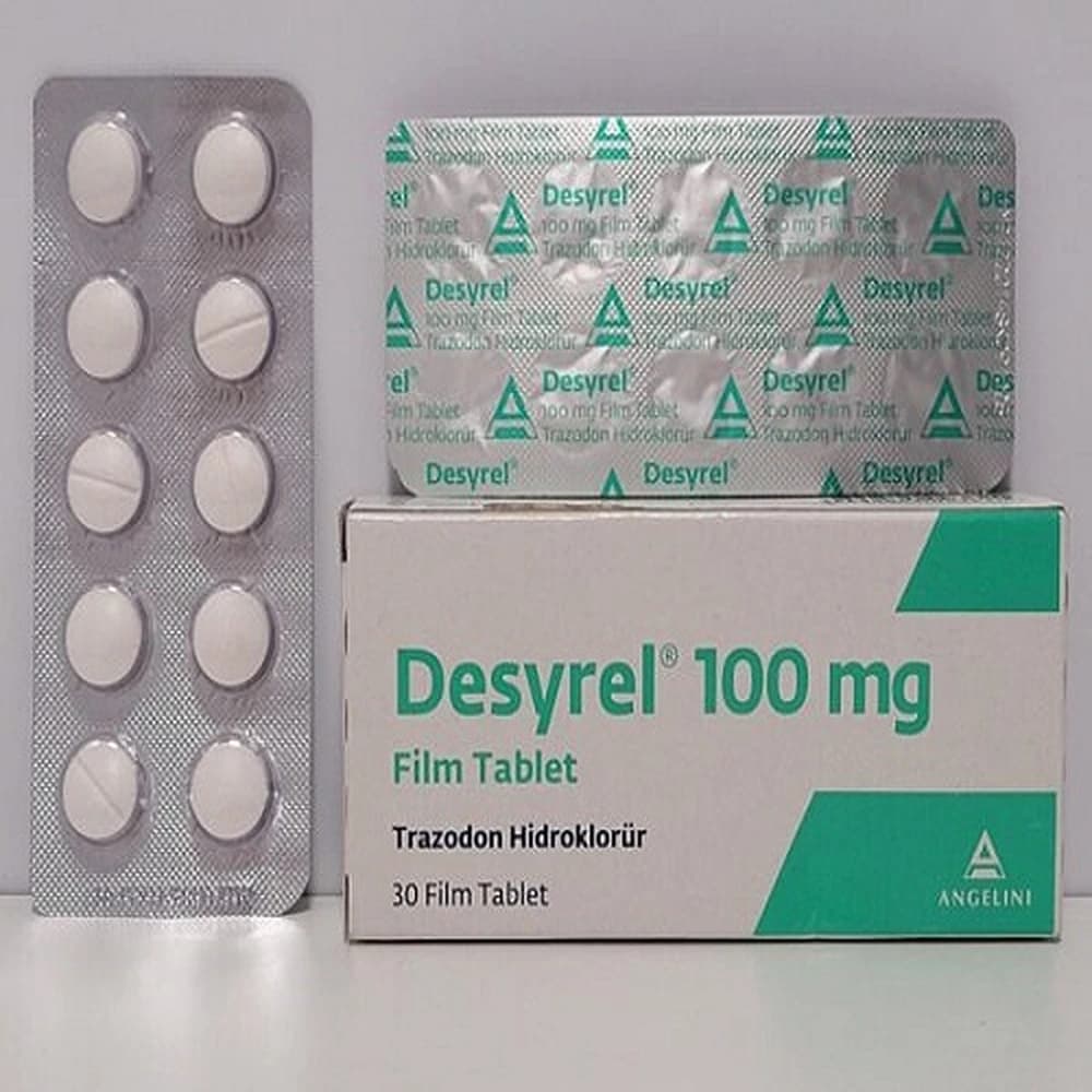 Buy Desyrel 100mg product at Adderall Blog Pharmacy