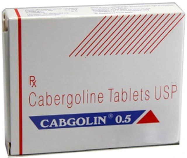 Cabgolin 0.5mg product at Adderall Blog Pharmacy