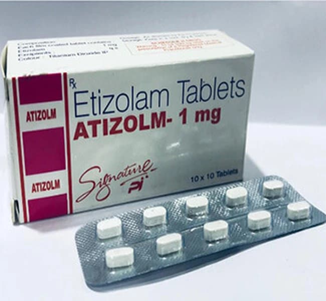 Etizolam 1mg product at Adderall Blog Pharmacy