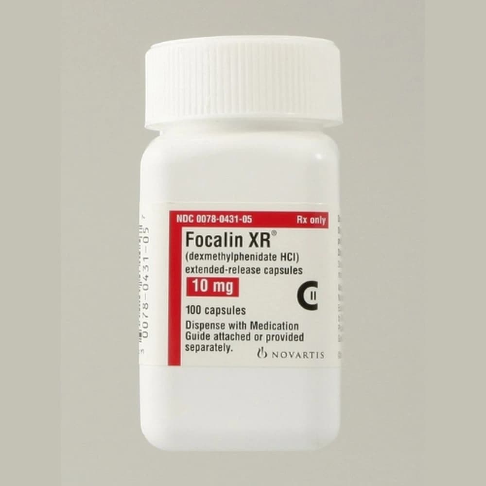 Focalin XR 10mg product at Adderall Blog Pharmacy