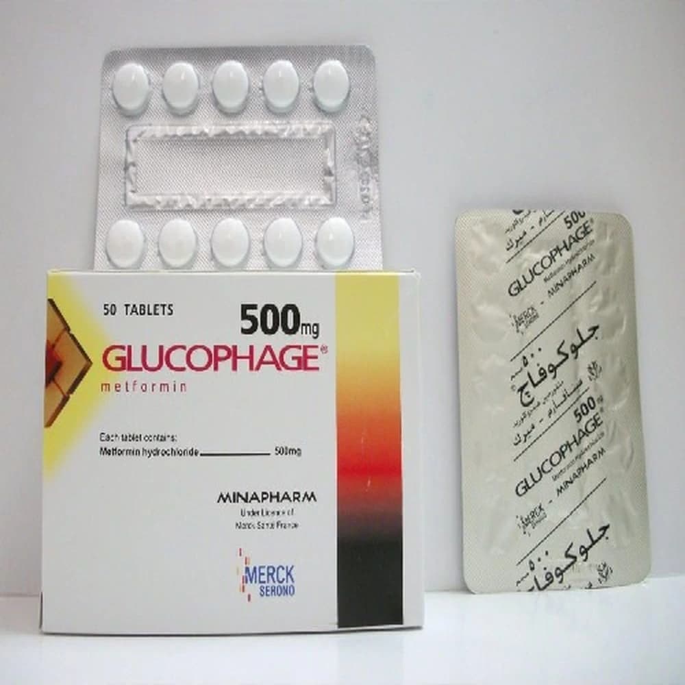 Glucophage 500mg product at Adderall Blog Pharmacy