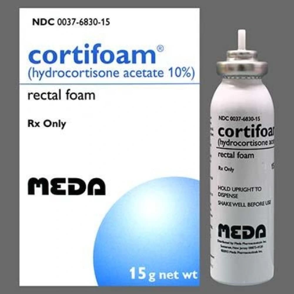 Hydrocortisone rectal foam product at Adderall Blog Pharmacy