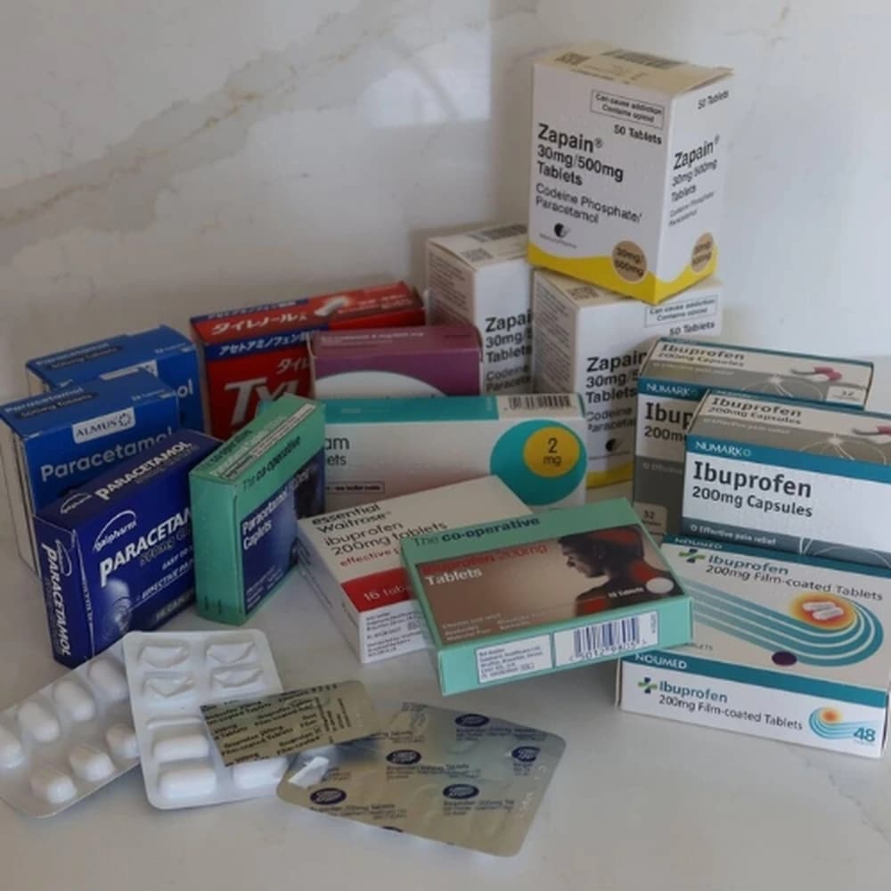 Ibuprofen and codeine product at Adderall Blog Pharmacy