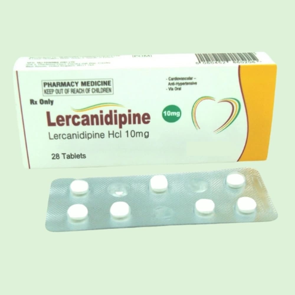 Lercanidipine 10mg product at Adderall Blog Pharmacy