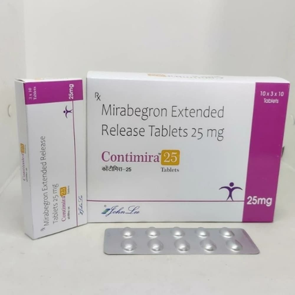 Mirabegron 25mg product at Adderall Blog Pharmacy