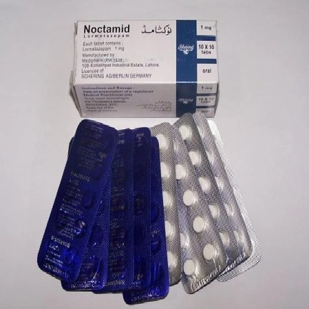 Noctamid 1mg product at Adderall Blog Pharmacy