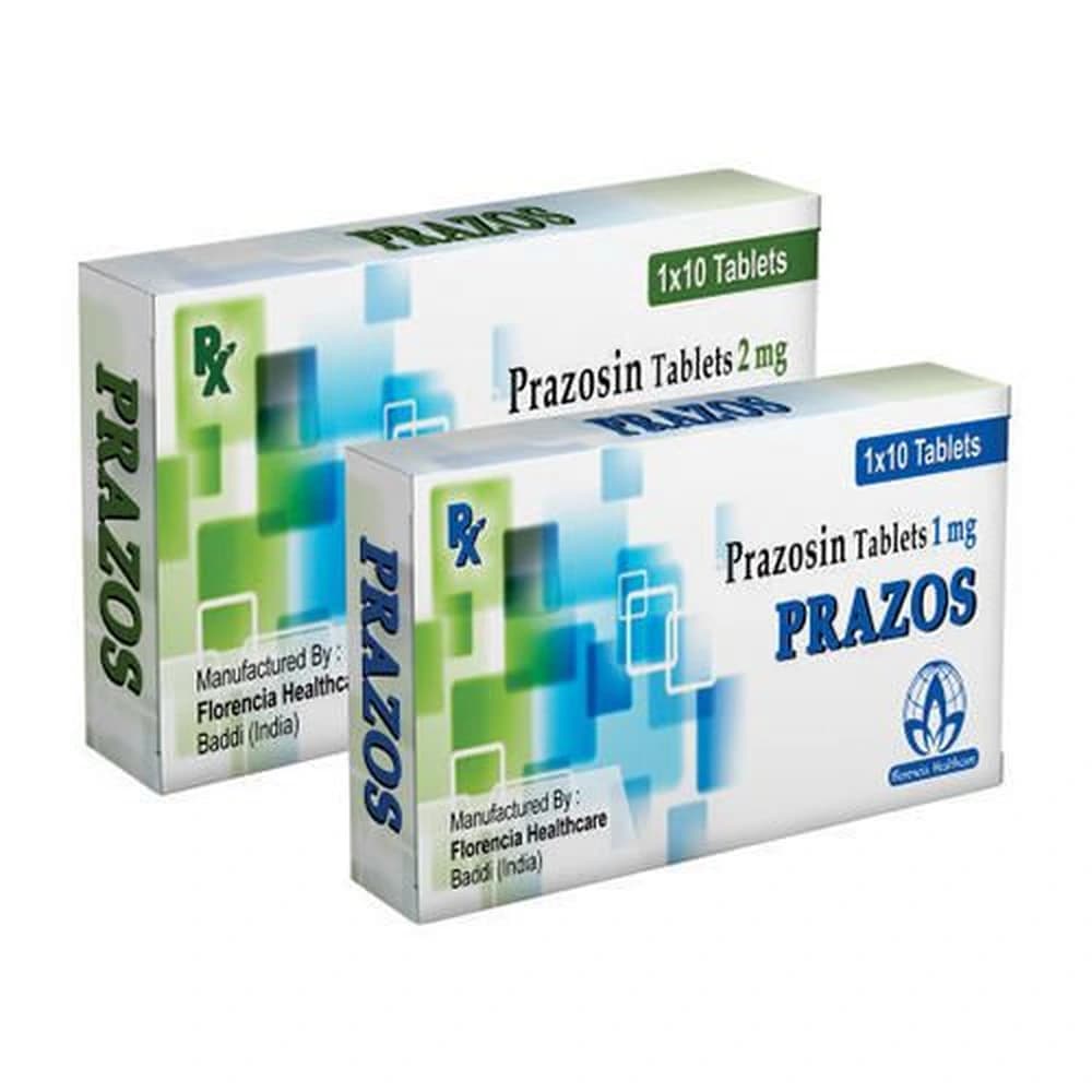 Prazosin 1mg 2mg product at Adderall Blog Pharmacy