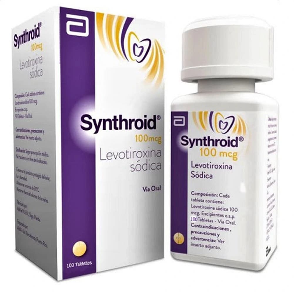 Synthroid 100mcg product at Adderall Blog Pharmacy