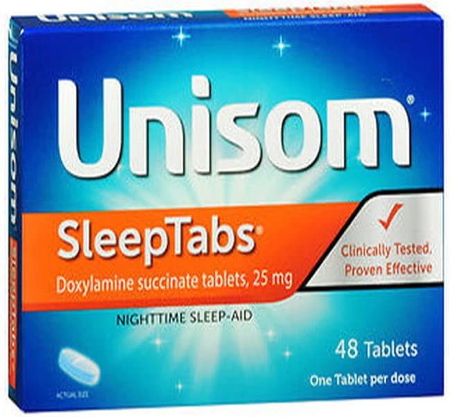 Unisom 25mg product at Adderall Blog Pharmacy