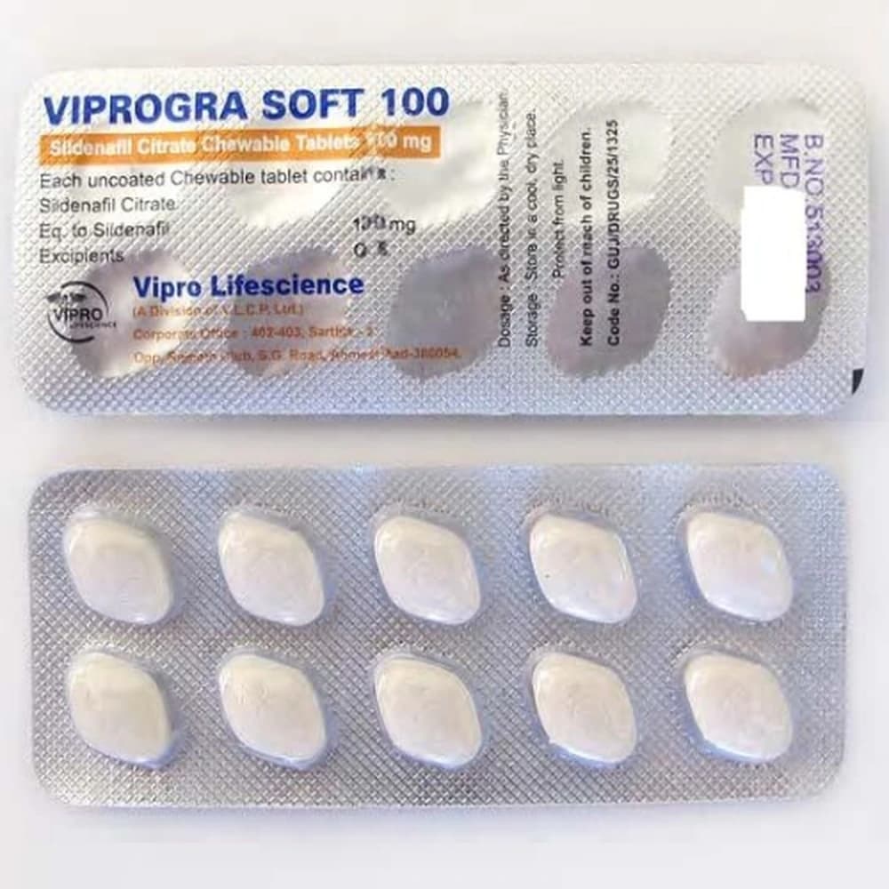Viagra Soft 100mg product at Adderall Blog Pharmacy
