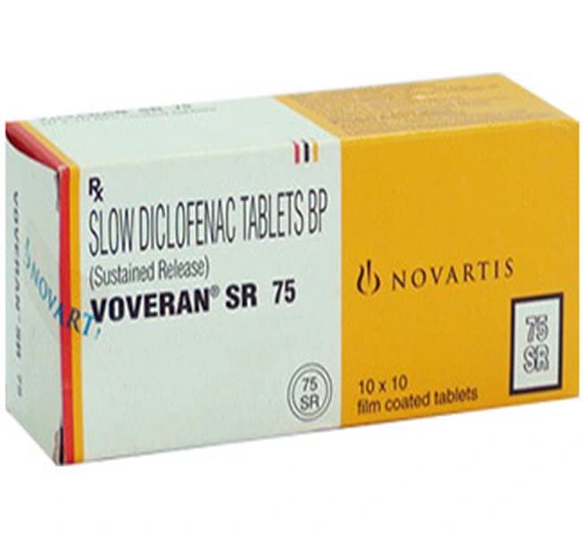 Voltaren SR 75mg product at Adderall Blog Pharmacy